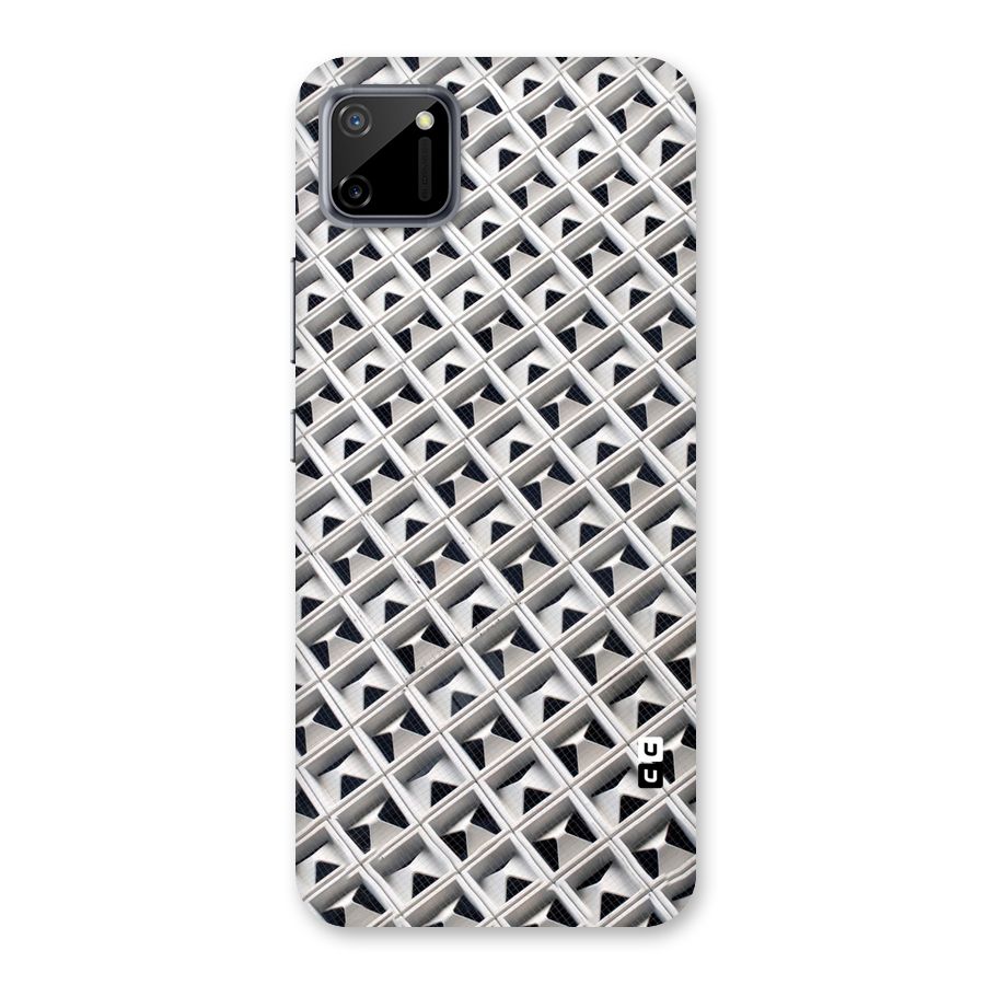 Check White Design Back Case for Realme C11