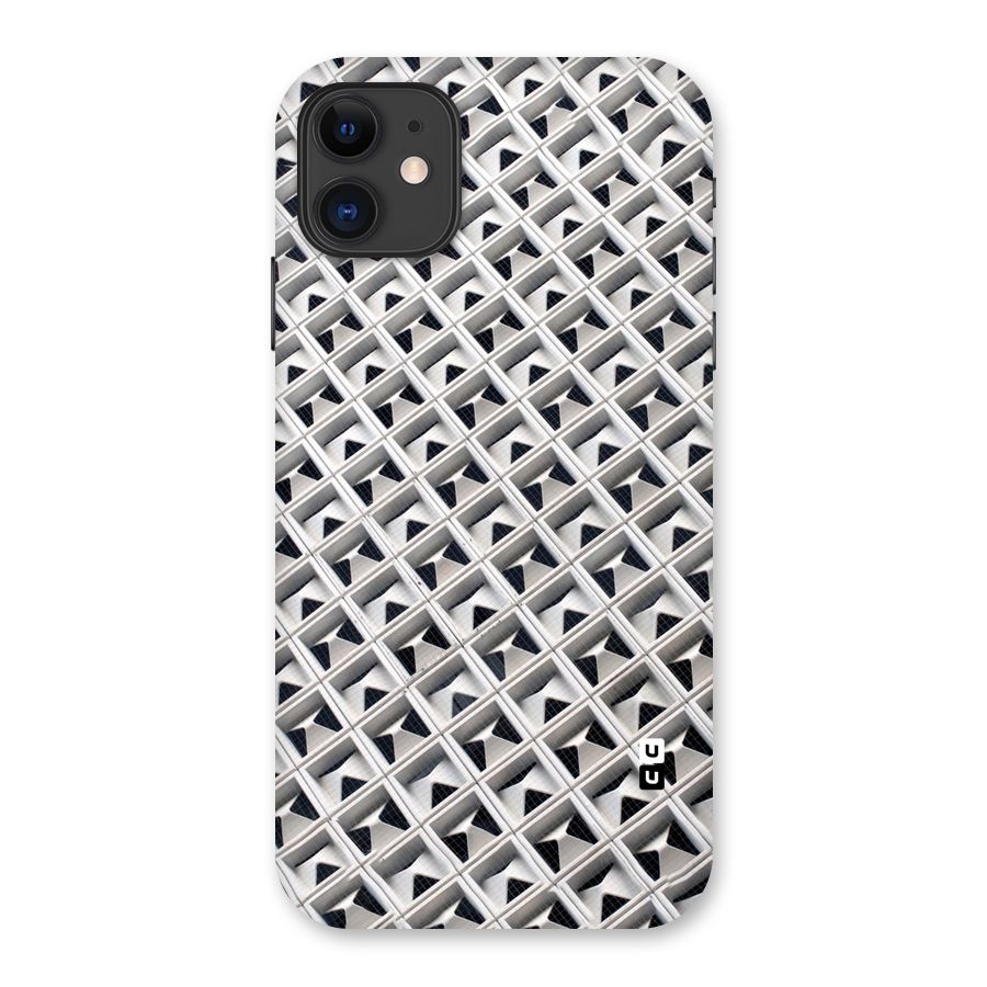 Check White Design Back Case for iPhone 11