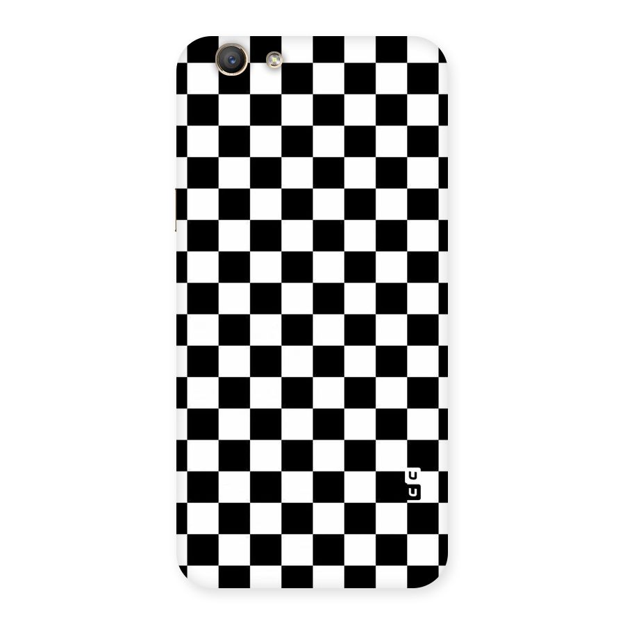 Checkerboard Back Case for Oppo F1s