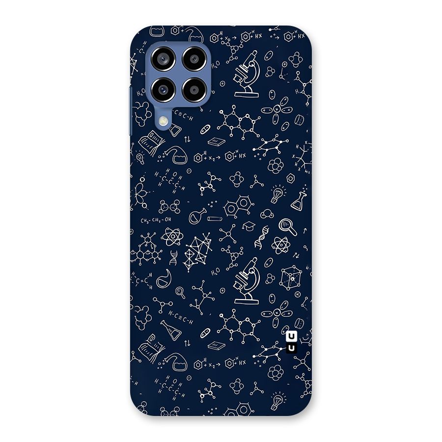 Chemistry Doodle Art Back Case for Galaxy M53 5G
