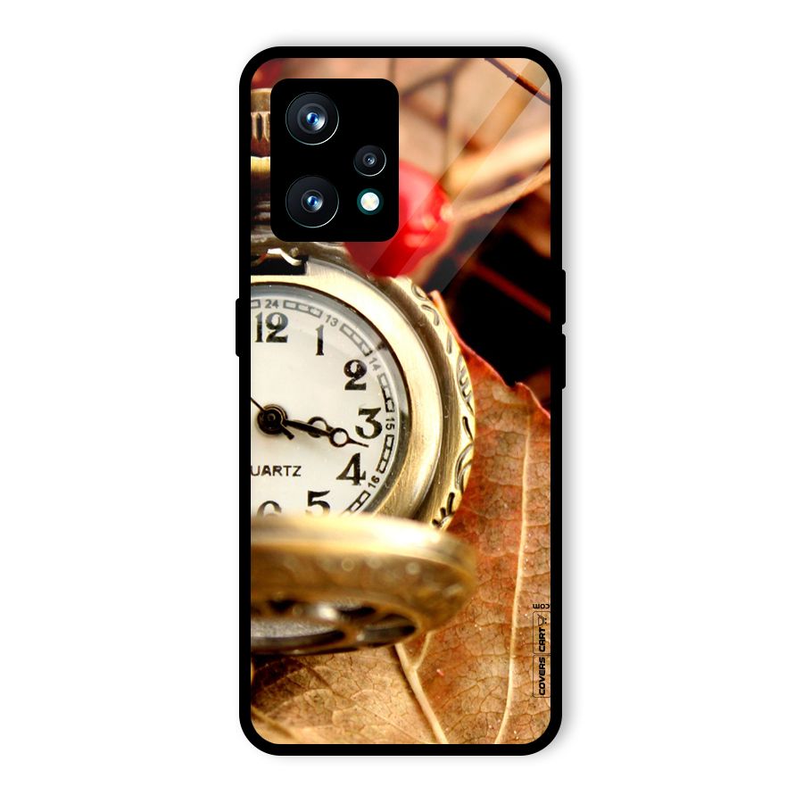 Cherry And Clock Glass Back Case for Realme 9 Pro Plus 5G