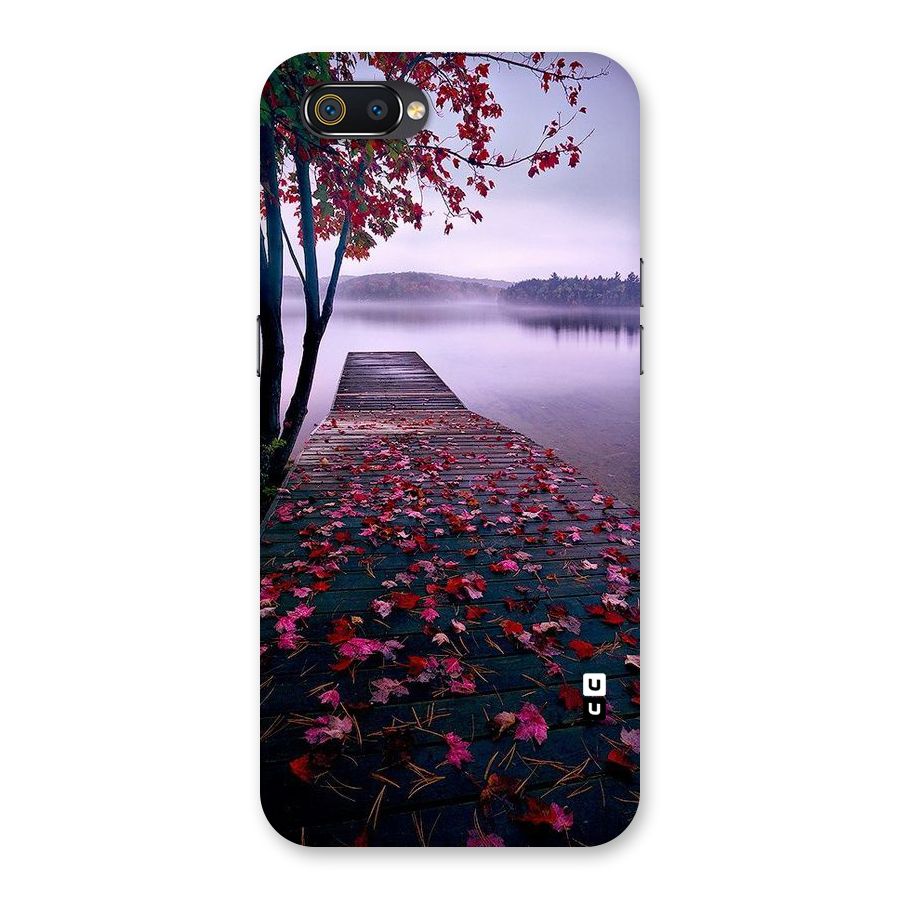 Cherry Blossom Dock Back Case for Realme C2
