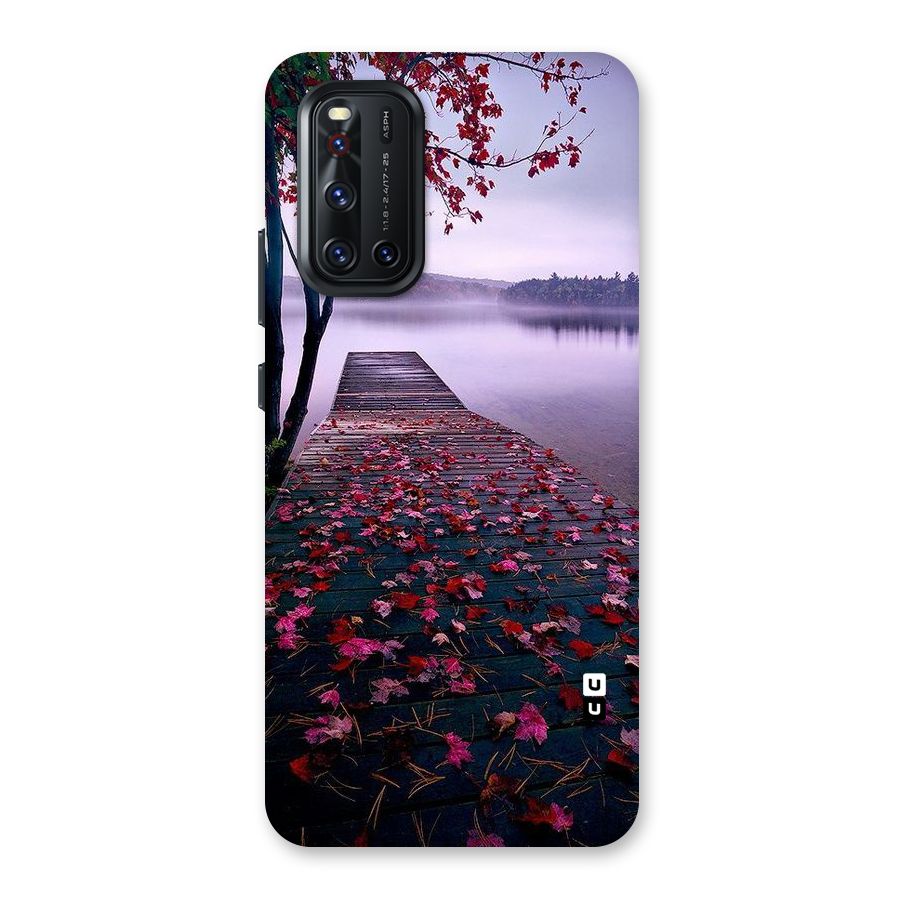 Cherry Blossom Dock Back Case for Vivo V19