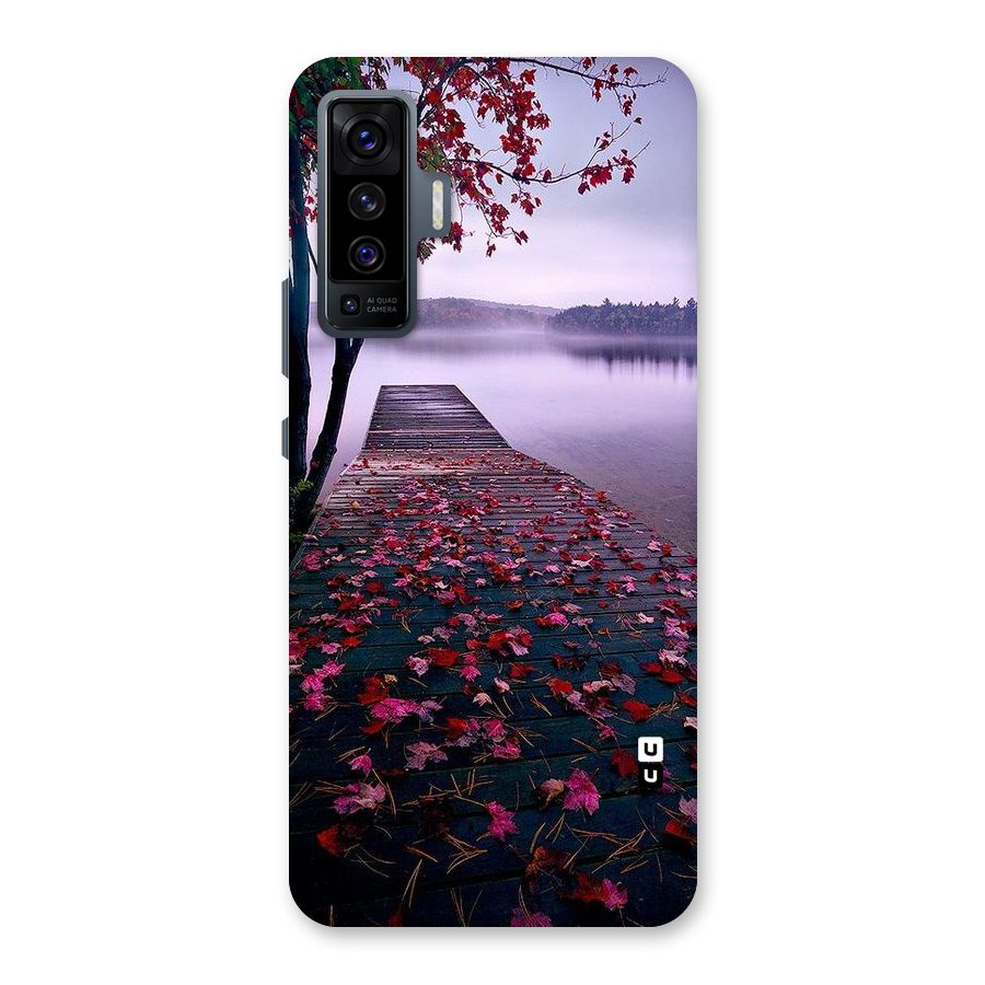 Cherry Blossom Dock Back Case for Vivo X50