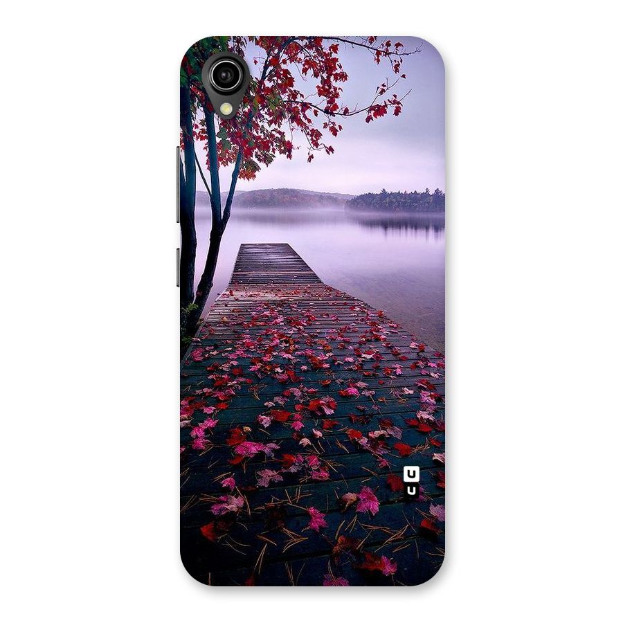 Cherry Blossom Dock Back Case for Vivo Y90