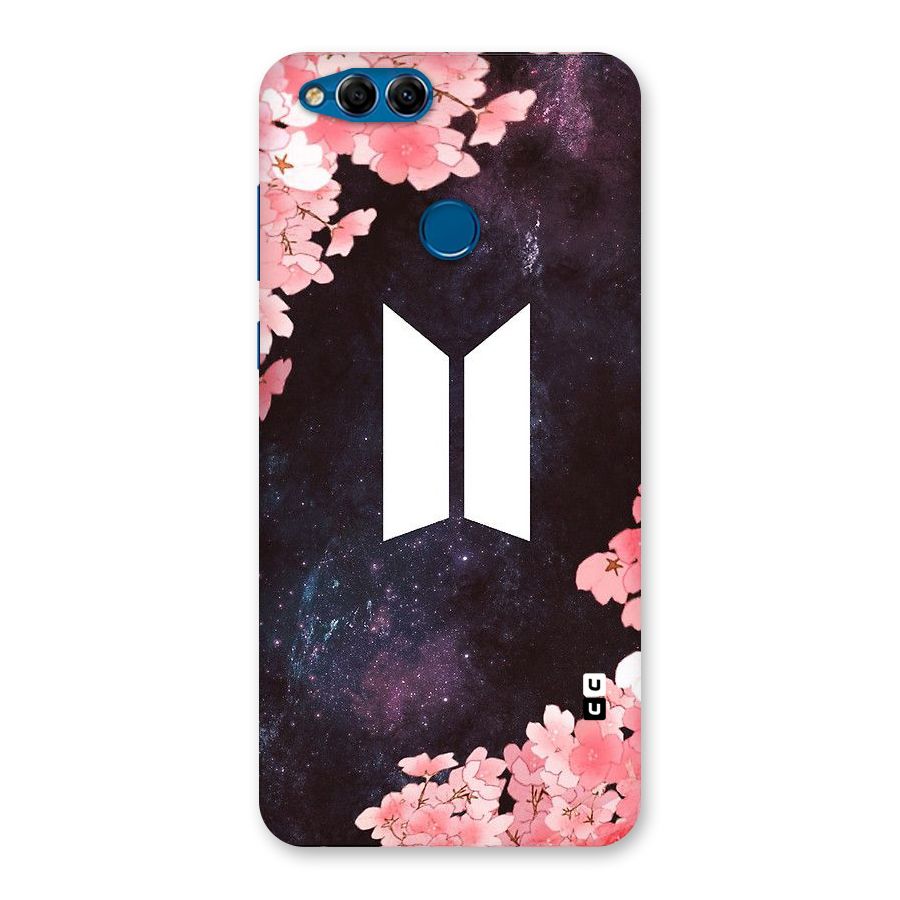 Cherry Blossom Pause Design Back Case for Honor 7X