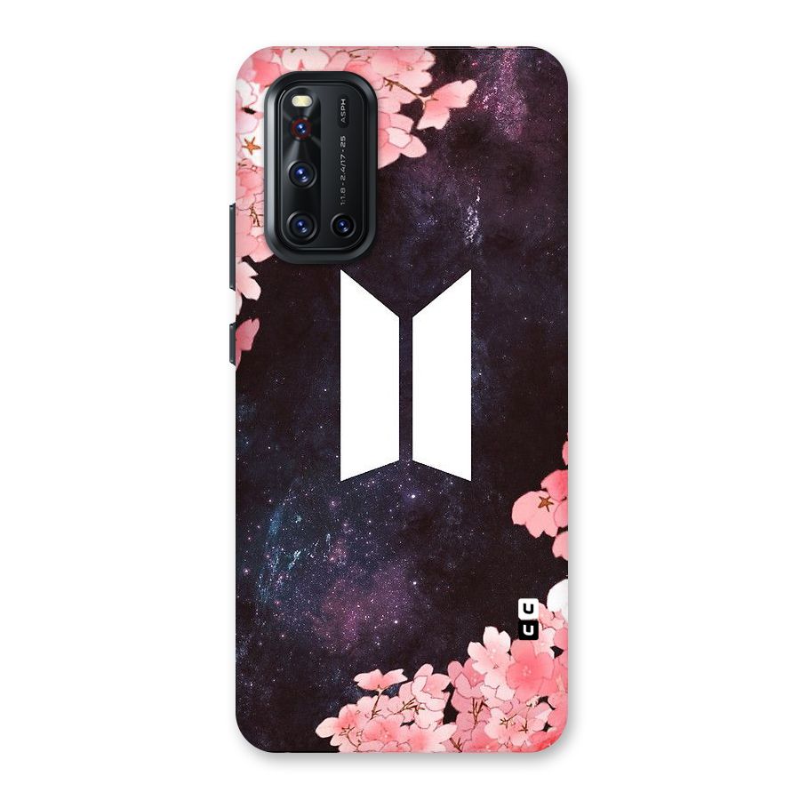 Cherry Blossom Pause Design Back Case for Vivo V19