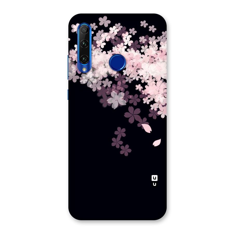 Cherry Flowers Pink Back Case for Honor 20i