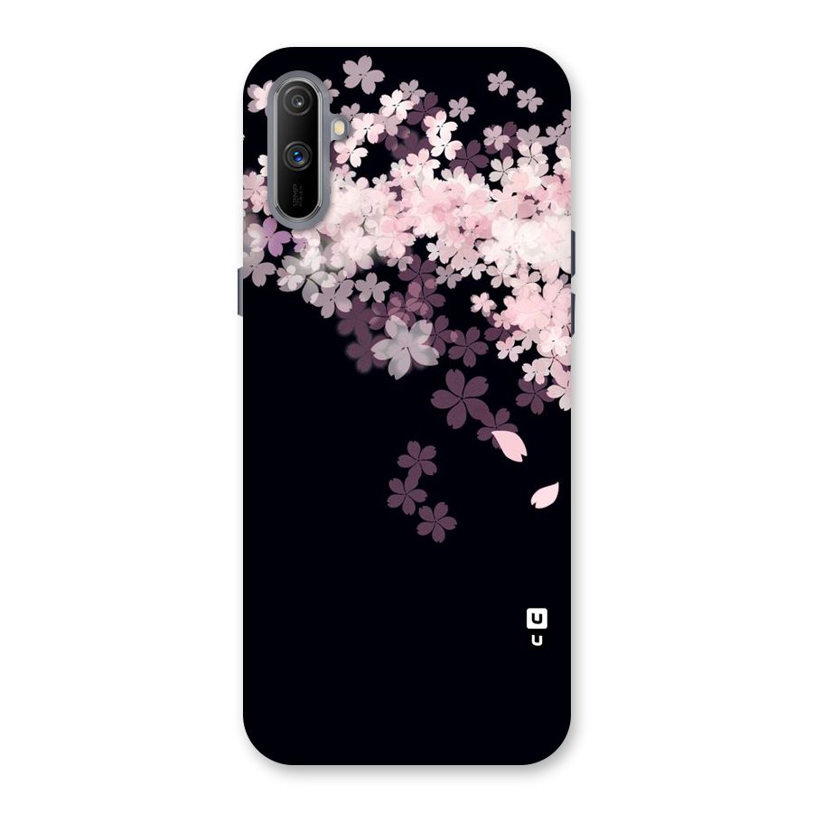 Cherry Flowers Pink Back Case for Realme C3