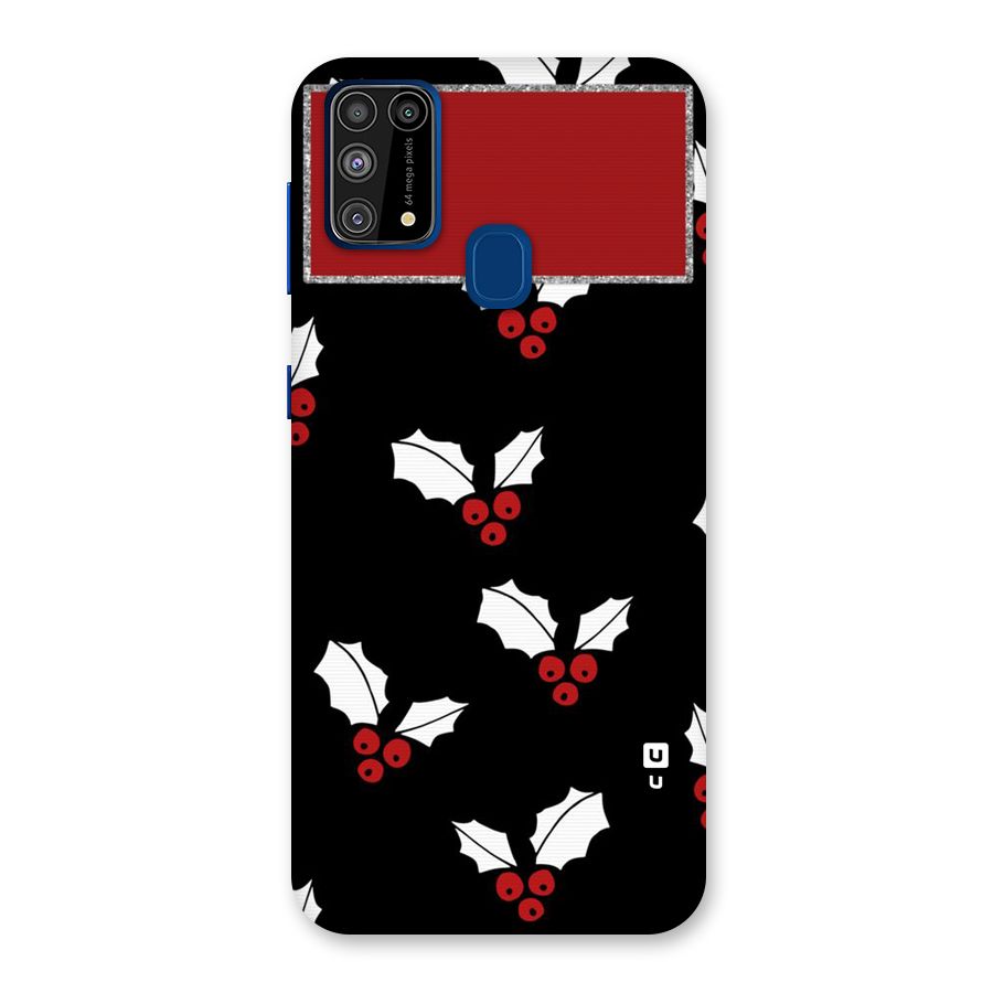Cherry Leaf Design Back Case for Galaxy M31