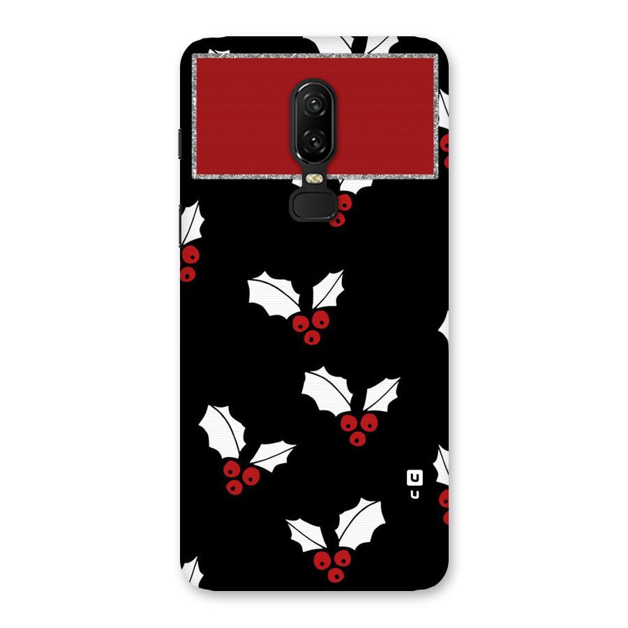 Cherry Leaf Design Back Case for OnePlus 6