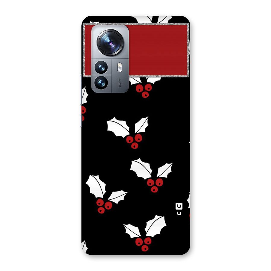Cherry Leaf Design Back Case for Xiaomi 12 Pro
