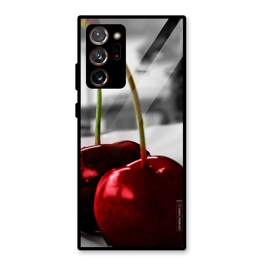 Cherry Photography Glass Back Case for Galaxy Note 20 Ultra 5G