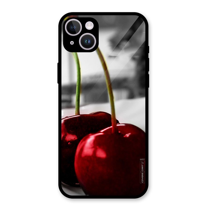 Cherry Photography Glass Back Case for iPhone 14 Plus