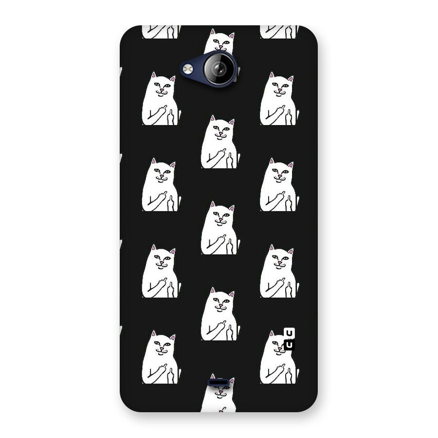 Chill Cat Pattern Back Case for Canvas Play Q355
