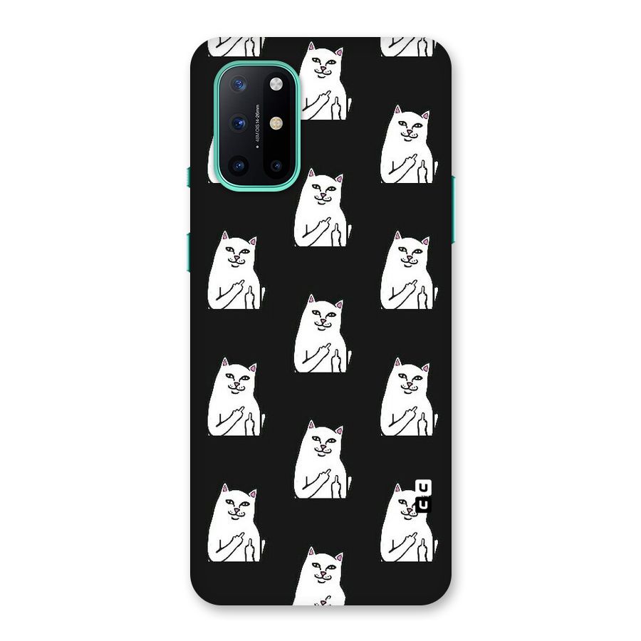 Chill Cat Pattern Back Case for OnePlus 8T