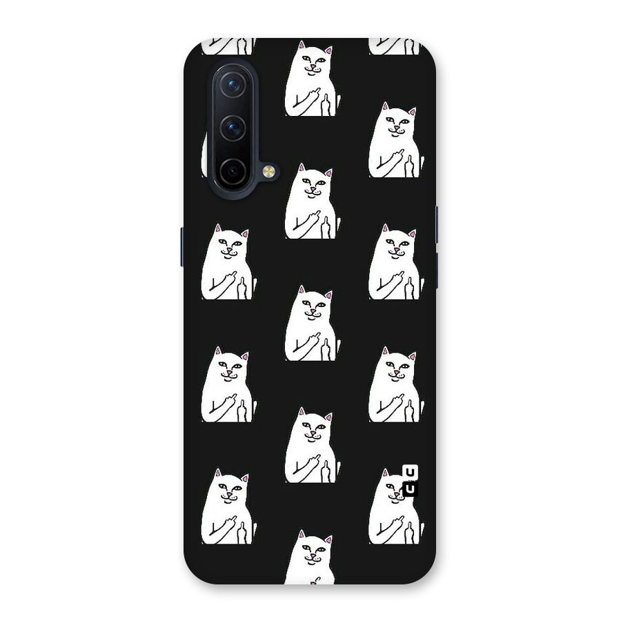 Chill Cat Pattern Back Case for OnePlus Nord CE 5G
