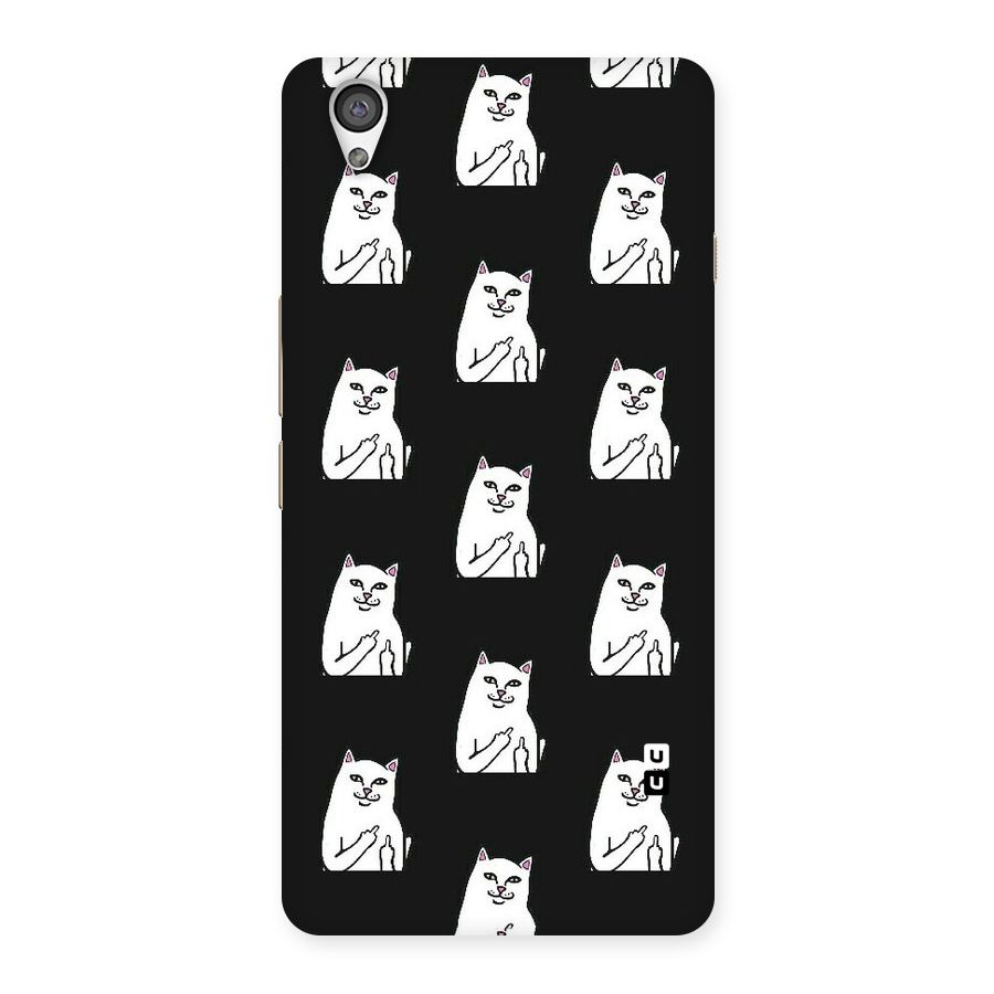 Chill Cat Pattern Back Case for OnePlus X