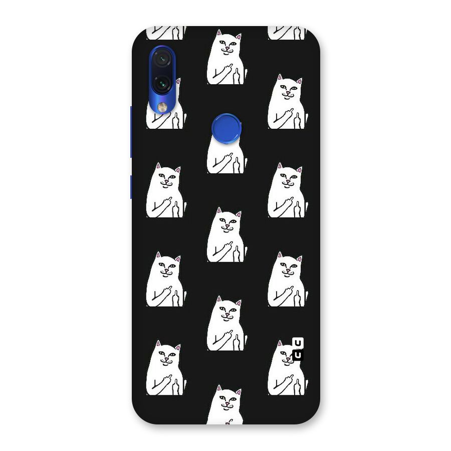 Chill Cat Pattern Back Case for Redmi Note 7