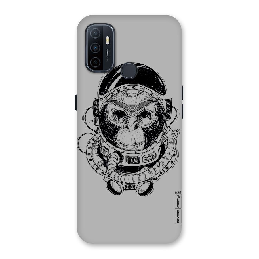 Chimpanzee Astronaut Back Case for Oppo A32