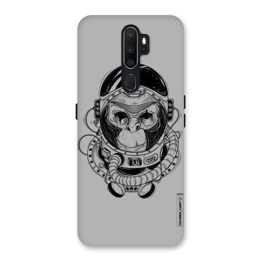 Chimpanzee Astronaut Back Case for Oppo A5 (2020)