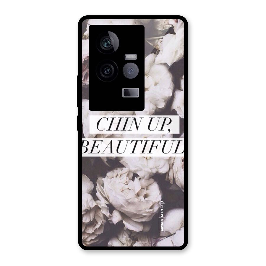Chin Up Beautiful Glass Back Case for Vivo iQOO 11 5G