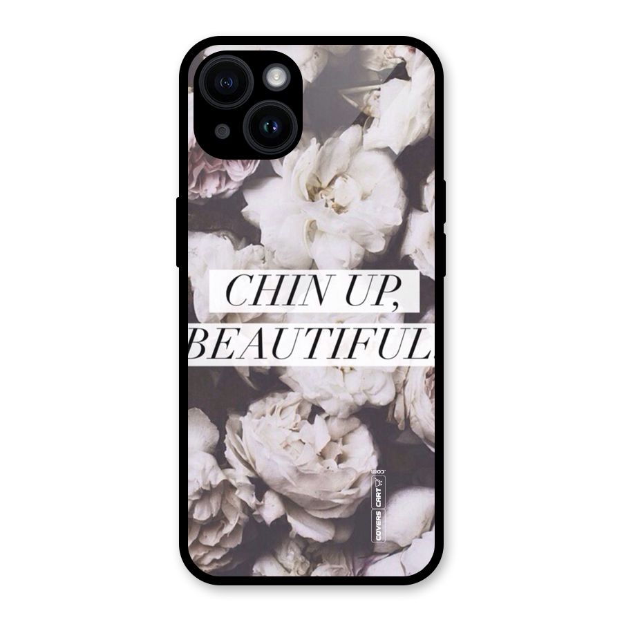 Chin Up Beautiful Glass Back Case for iPhone 14