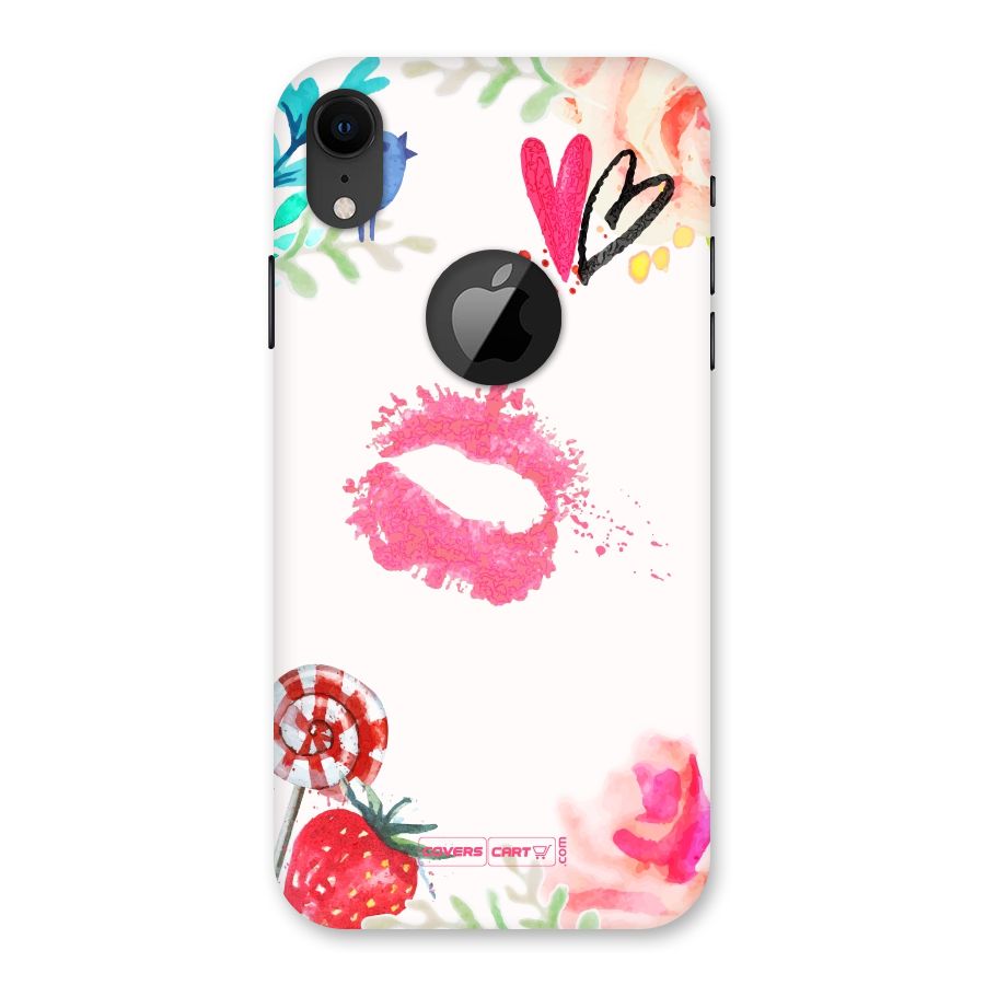 Chirpy Back Case for iPhone XR Logo Cut