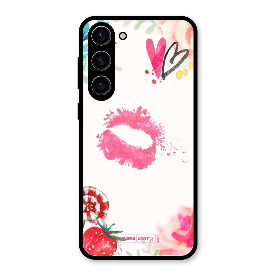 Chirpy Glass Back Case for Galaxy S23 Plus
