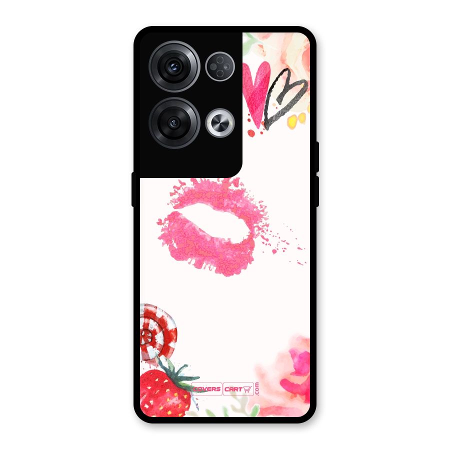 Chirpy Glass Back Case for Oppo Reno8 Pro 5G