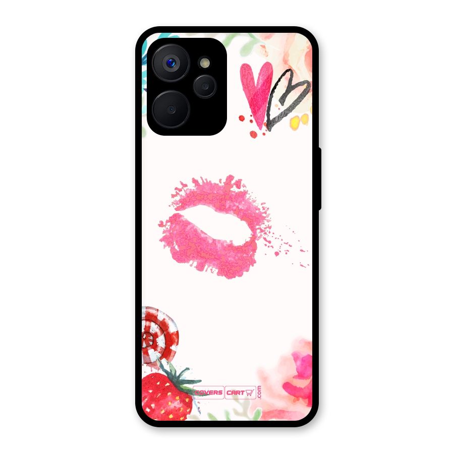 Chirpy Glass Back Case for Realme 9i 5G