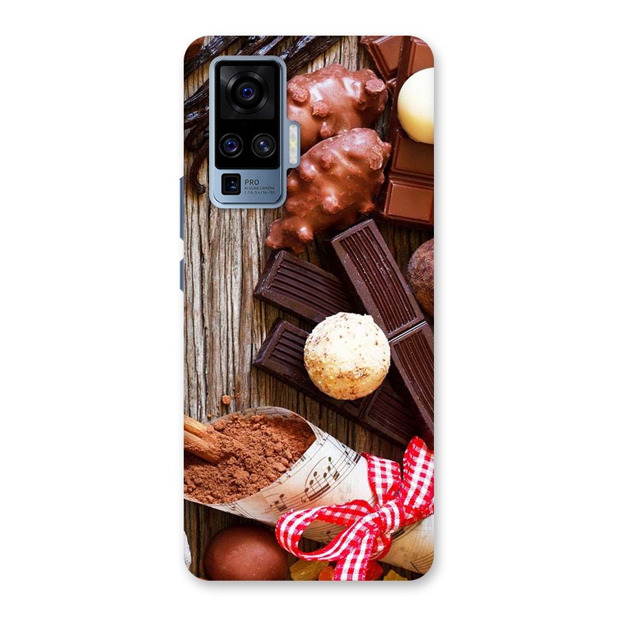 Chocolate Candies Back Case for Vivo X50 Pro