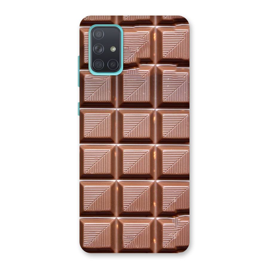 Chocolate Tiles Back Case for Galaxy A71
