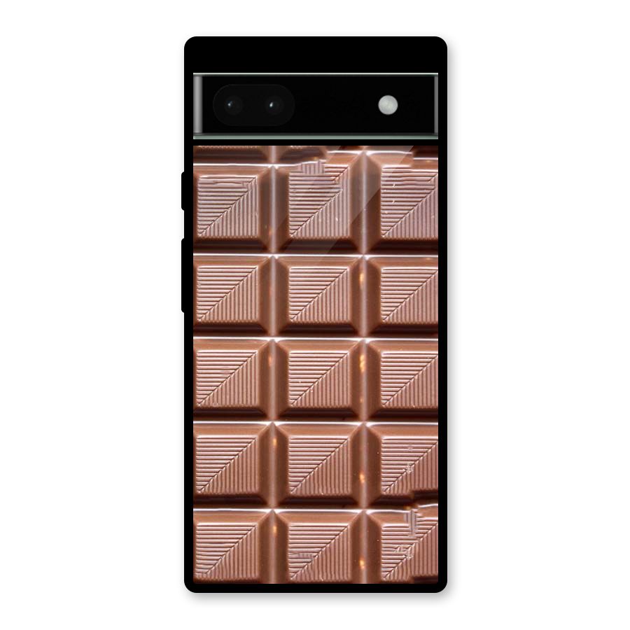 Chocolate Tiles Glass Back Case for Google Pixel 6a