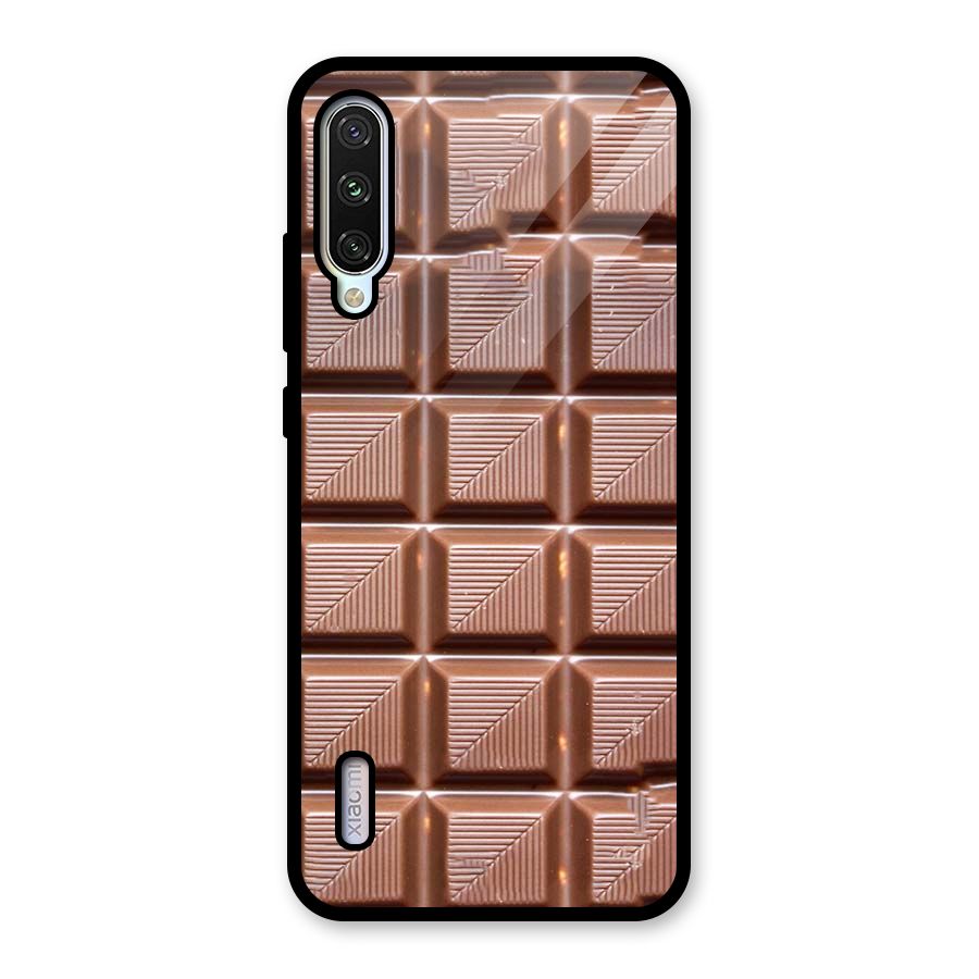 Chocolate Tiles Glass Back Case for Mi A3