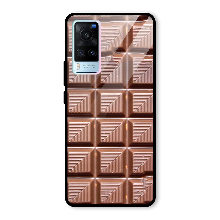 Chocolate Tiles Glass Back Case for Vivo X60