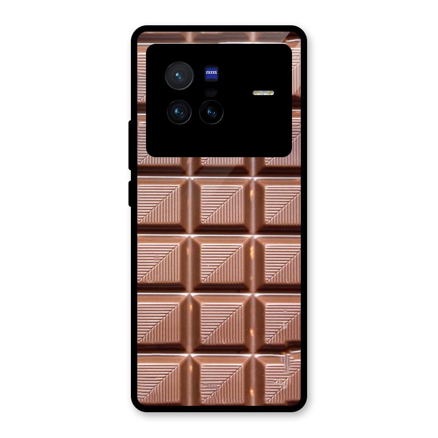 Chocolate Tiles Glass Back Case for Vivo X80