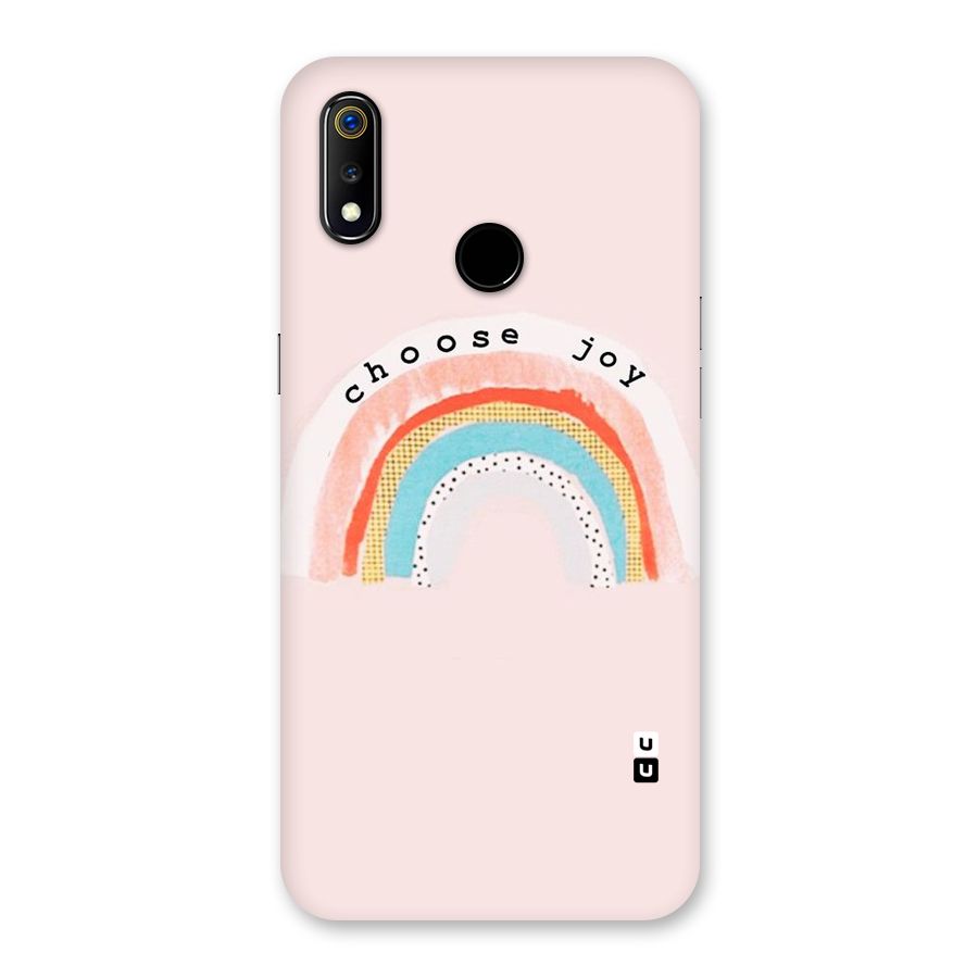 Choose Joy Back Case for Realme 3