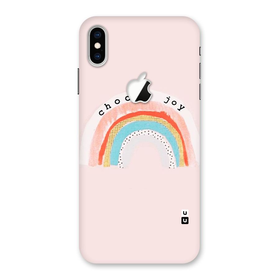 Choose Joy Back Case for iPhone XS Max Apple Cut