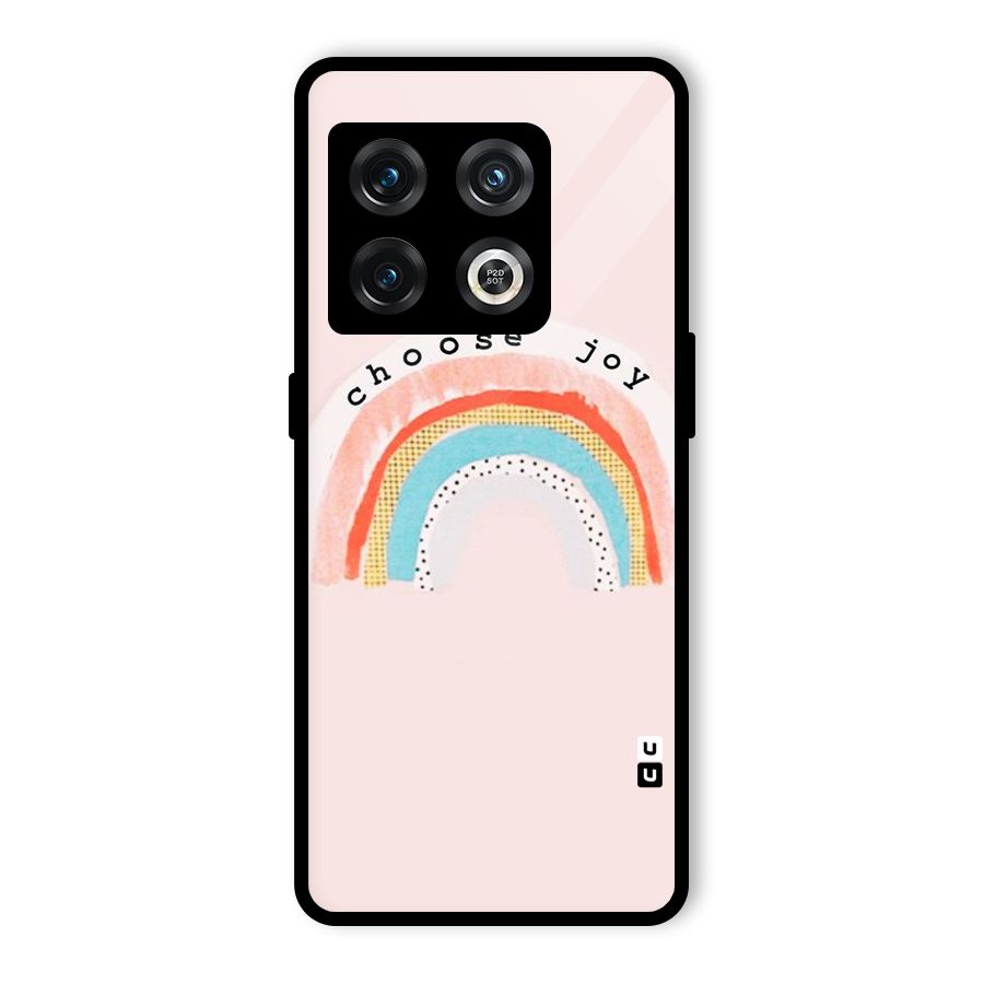 Choose Joy Glass Back Case for OnePlus 10 Pro 5G
