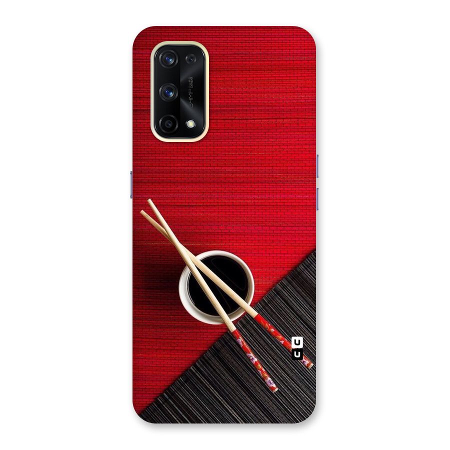Chopstick Design Glass Back Case for Realme X7 Pro