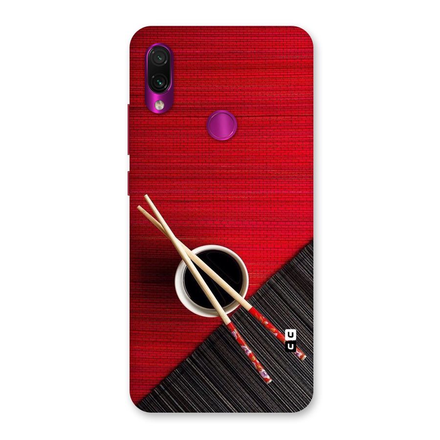Chopstick Design Back Case for Redmi Note 7 Pro