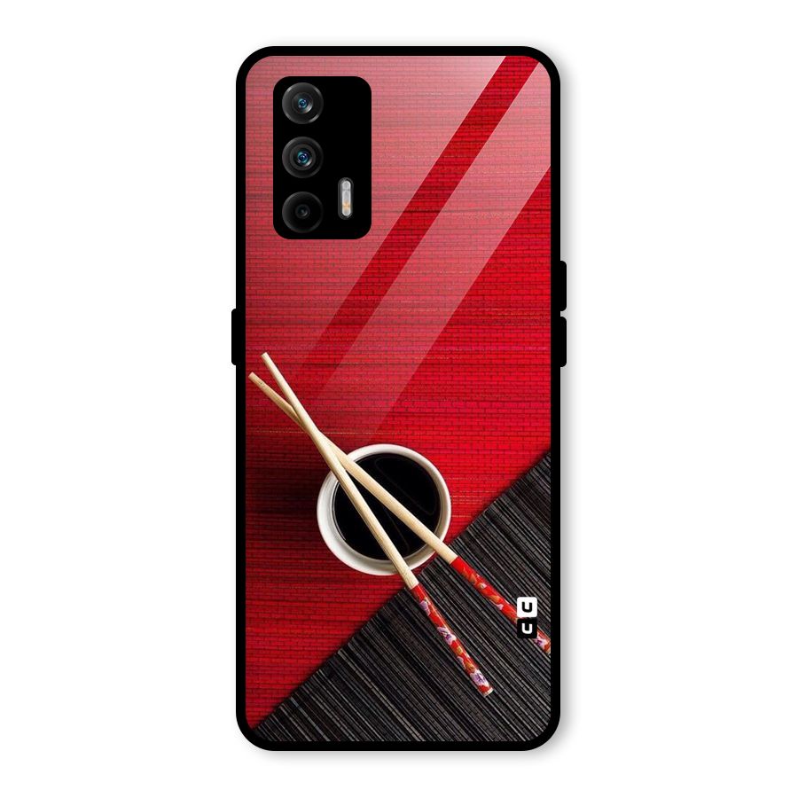 Chopstick Design Glass Back Case for Realme GT 5G