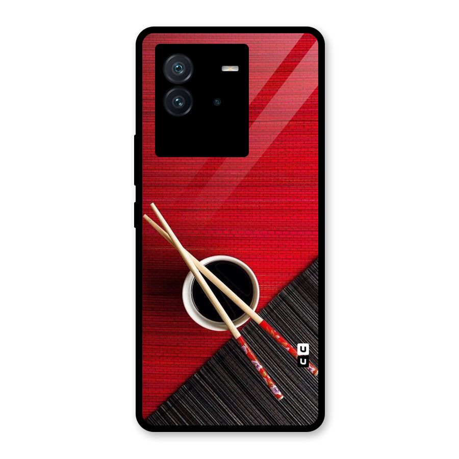Chopstick Design Glass Back Case for Vivo iQOO Neo 6 5G