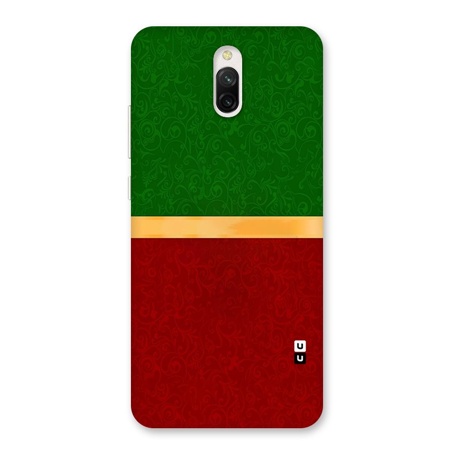 Christmas Colors Stripe Back Case for Redmi 8A Dual