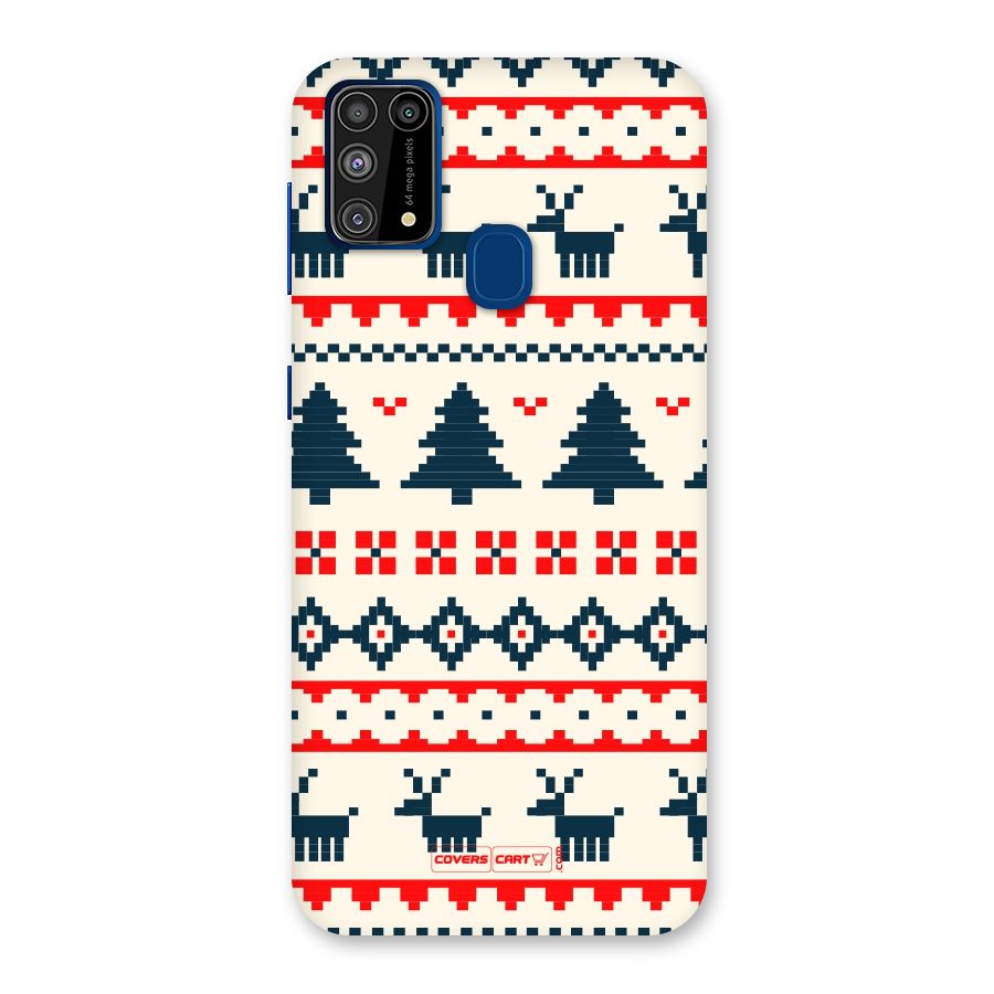 Christmas Design Pattern Back Case for Galaxy M31