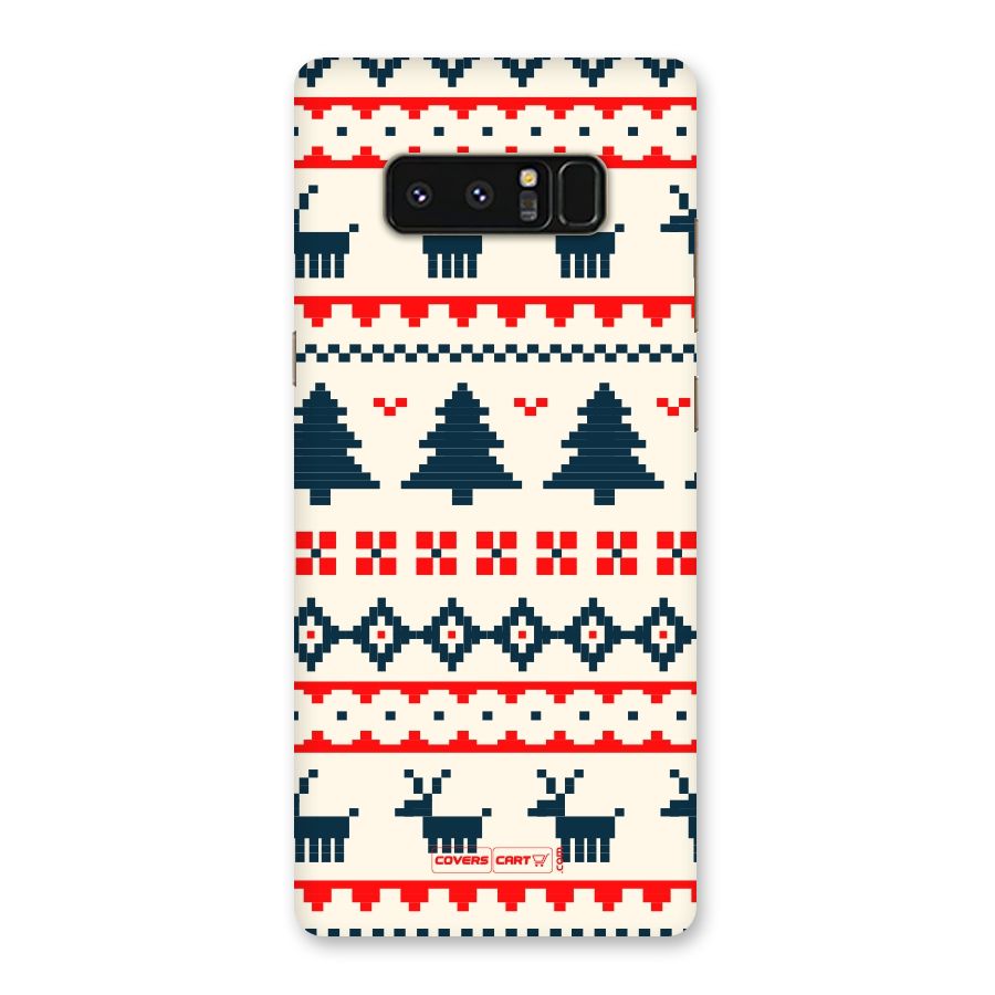 Christmas Design Pattern Back Case for Galaxy Note 8