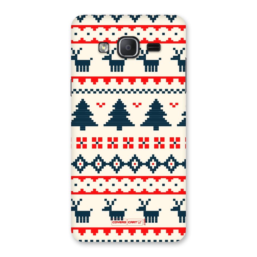 Christmas Design Pattern Back Case for Galaxy On7 2015