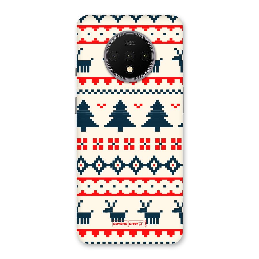 Christmas Design Pattern Back Case for OnePlus 7T