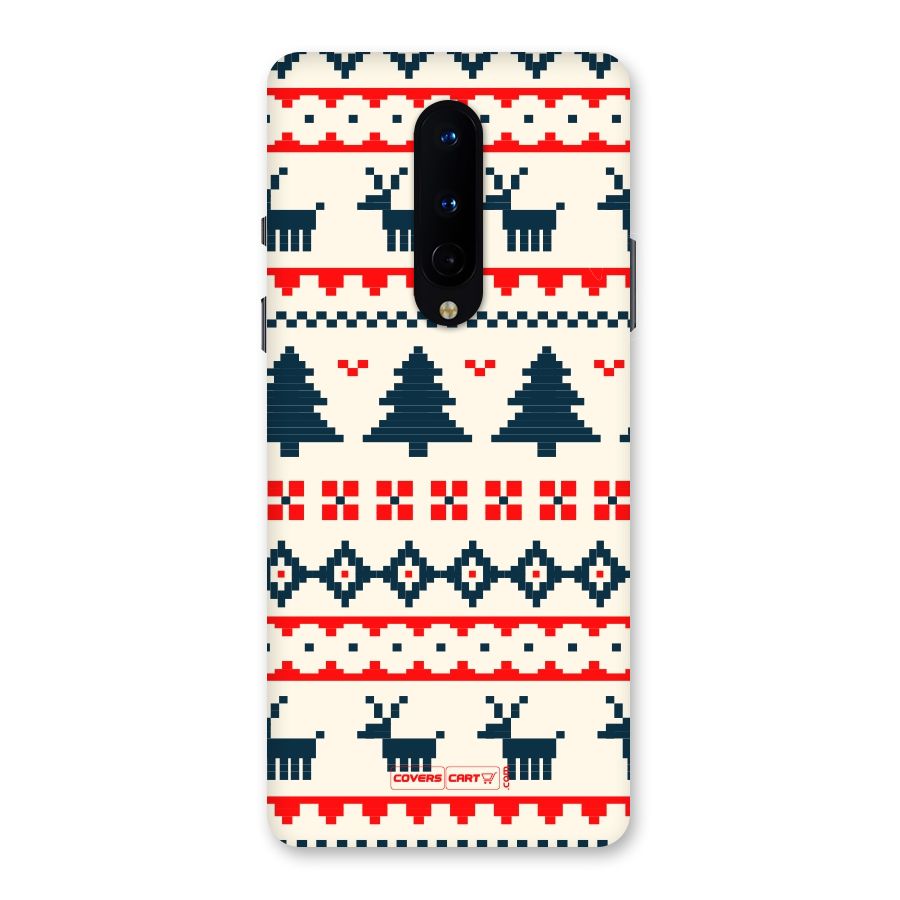 Christmas Design Pattern Back Case for OnePlus 8